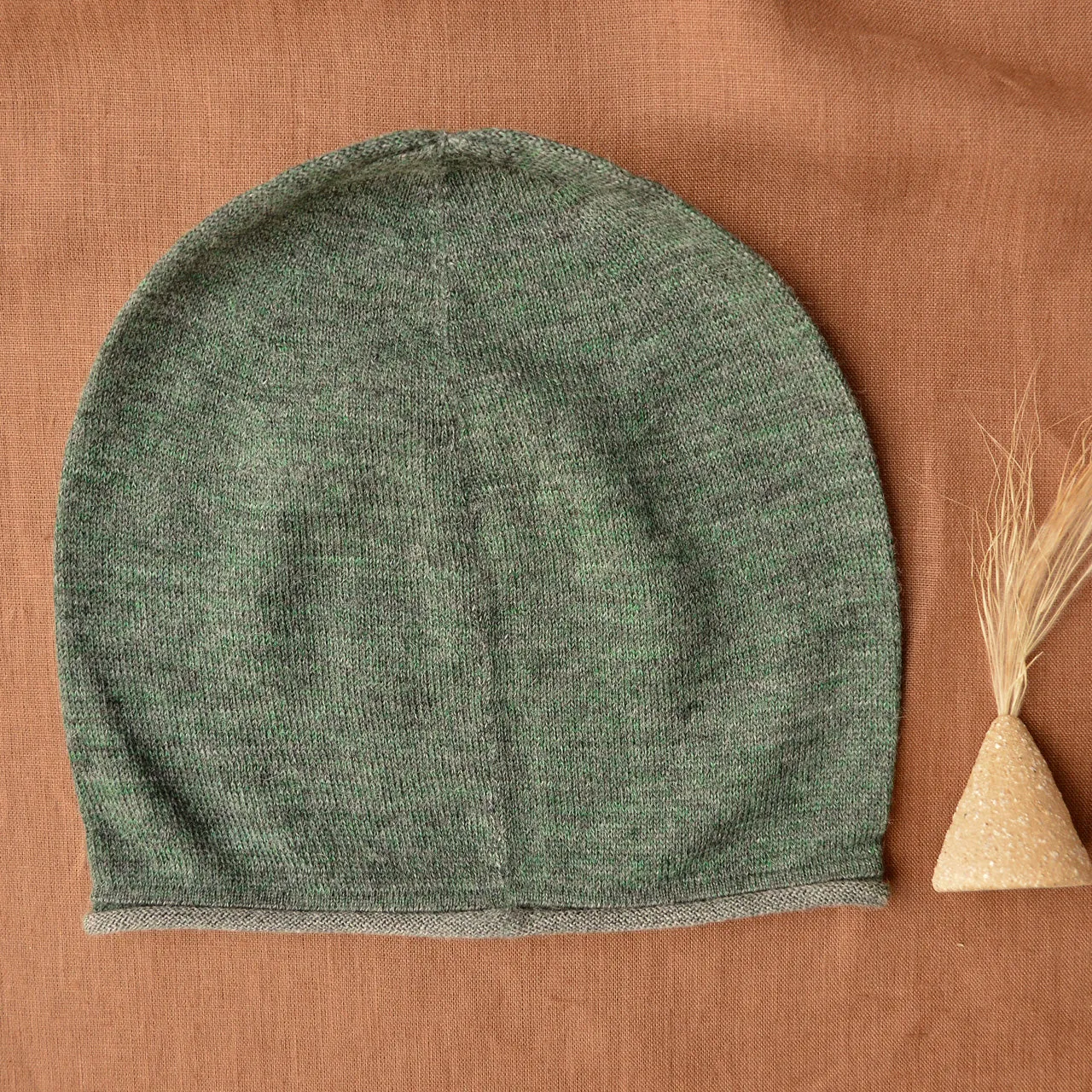 Adults Light Jersey Beanie in 100% Alpaca *Returning 2025