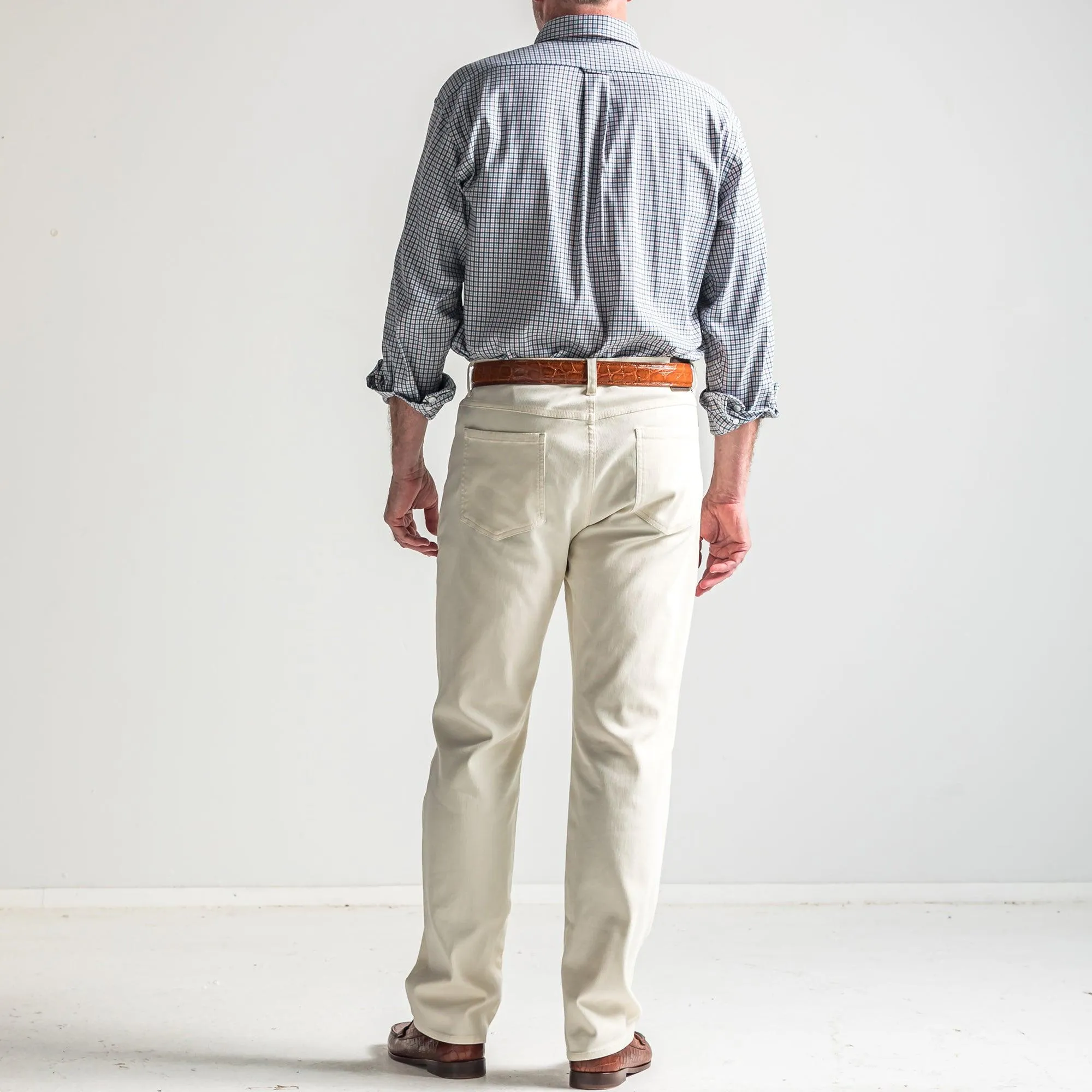 Bedford Five Pocket Pant - Cream