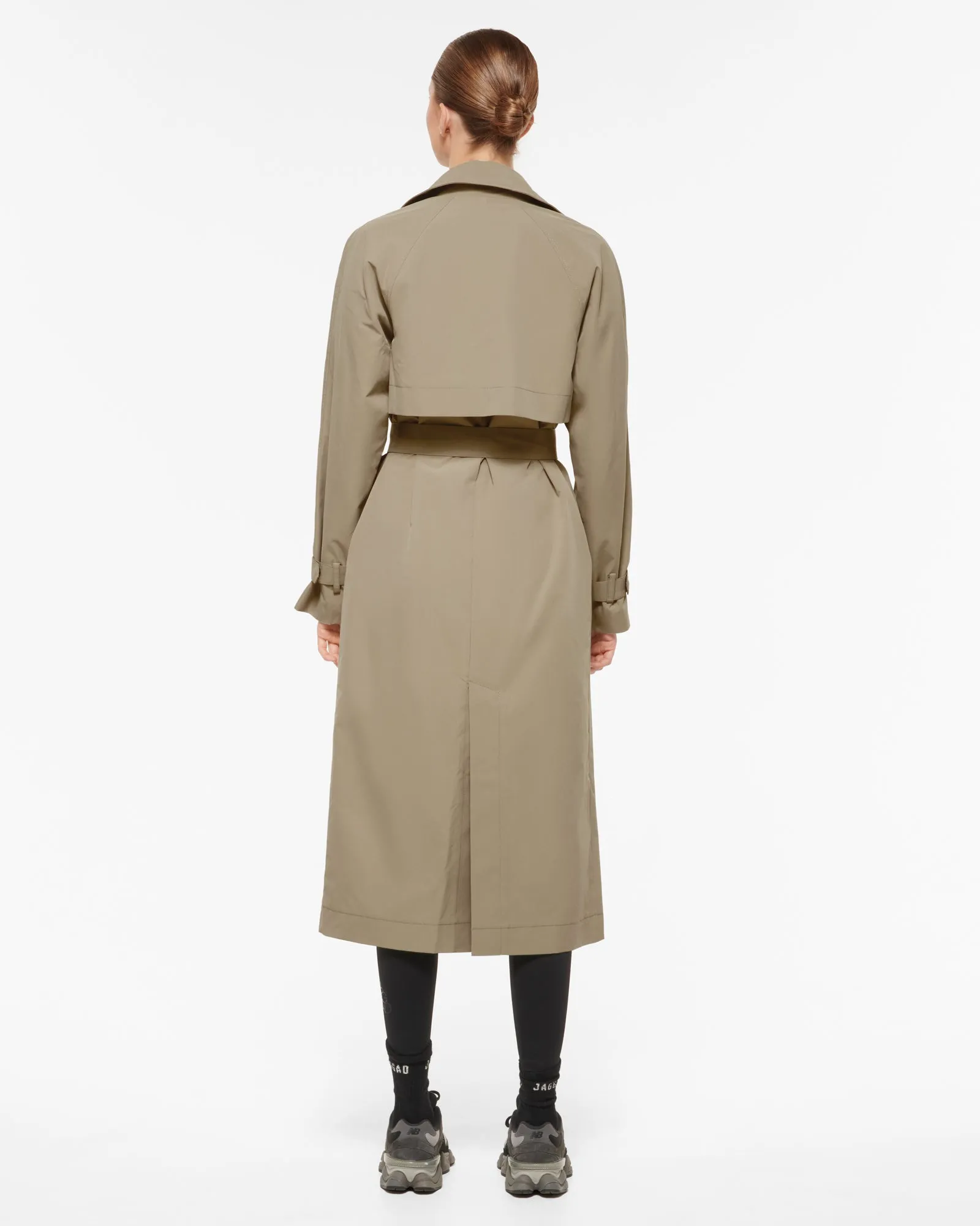 BROADWAY TRENCH COAT TAUPE