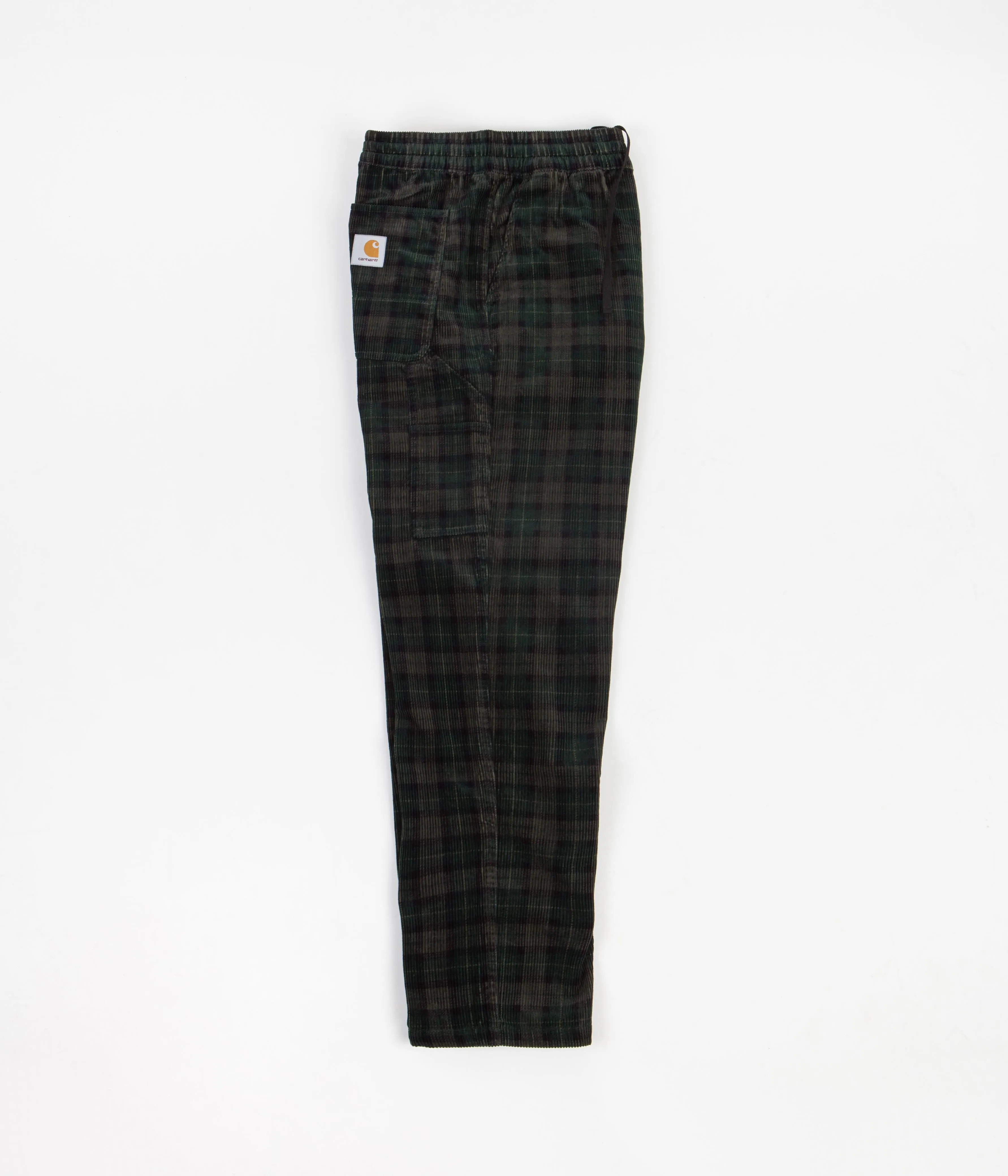 Carhartt Flint Cord Pants - Breck Check / Grove