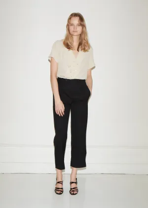 Cascading Wool Trousers