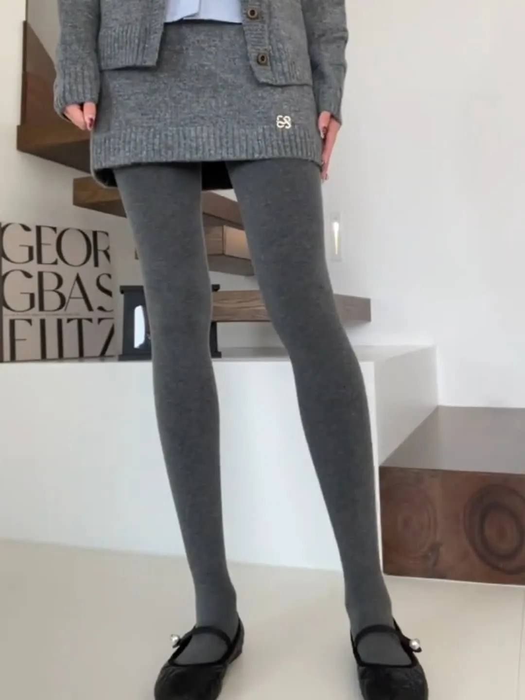 Cora Cozy Knit Tights