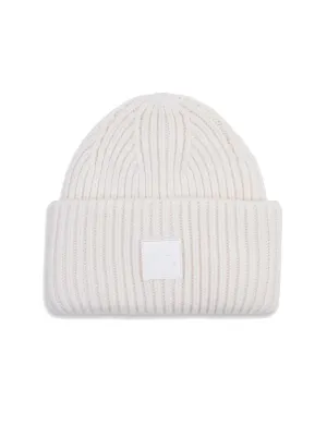 Cresta Rib Beanie - Egret