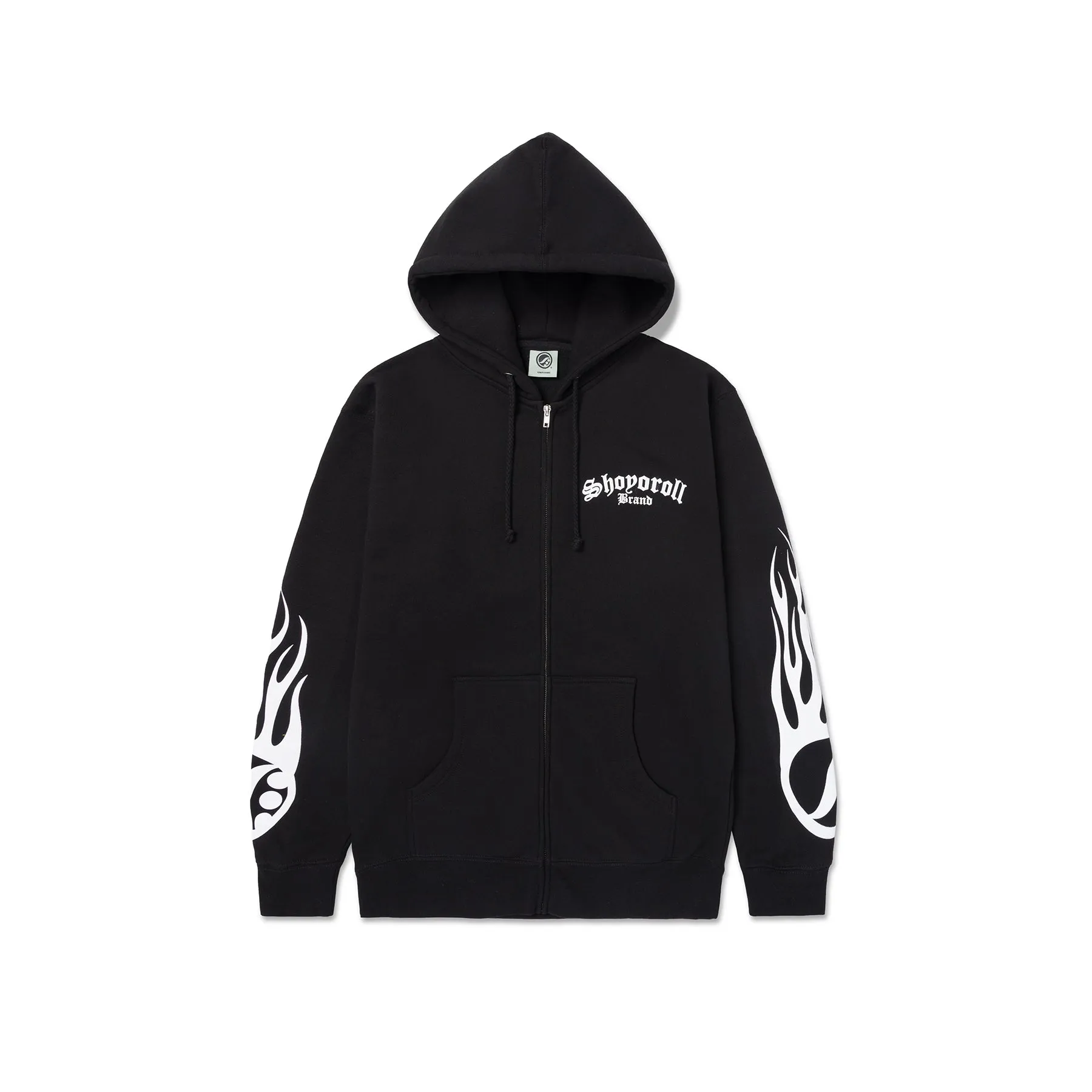 Flames Zip Up Hoody