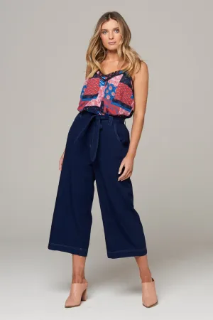 Gysette - Devi Wide Leg Pant - Indigo