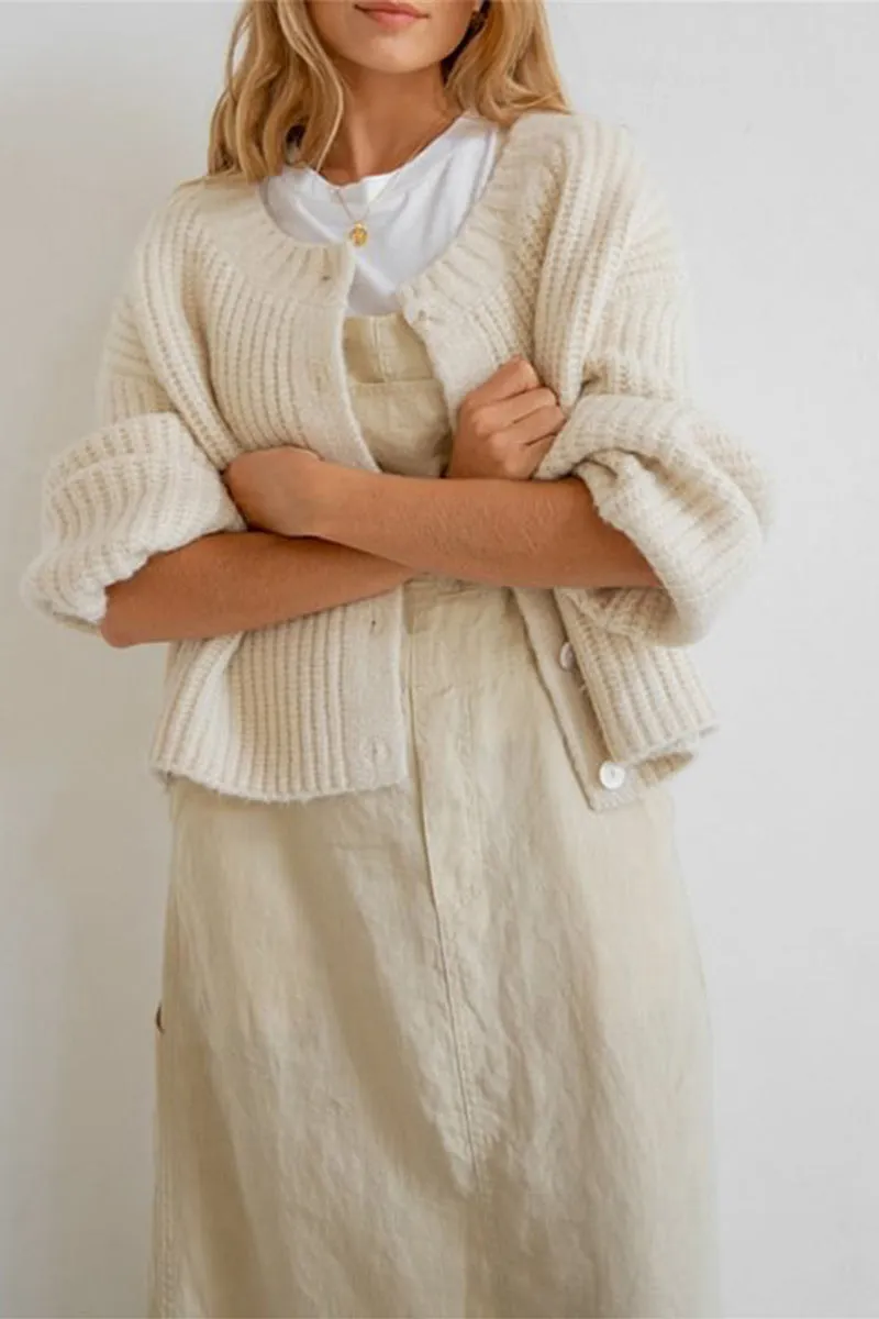 HWS1383 Cozy Chic Knit Cardigan