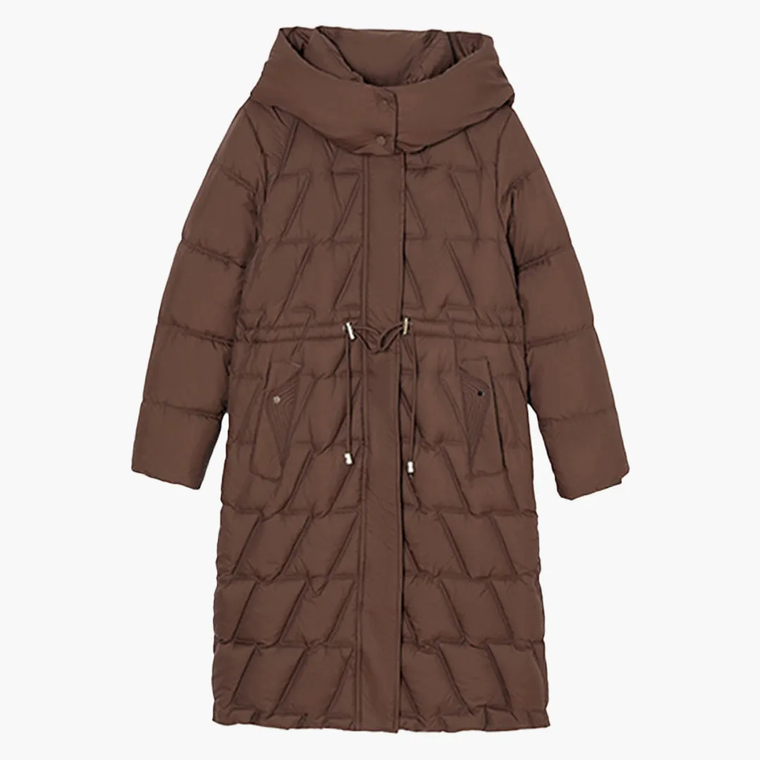 Julia | Long Quilted Jacket