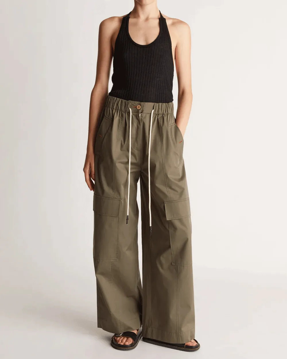 Khaki Stanley Relaxed Pant