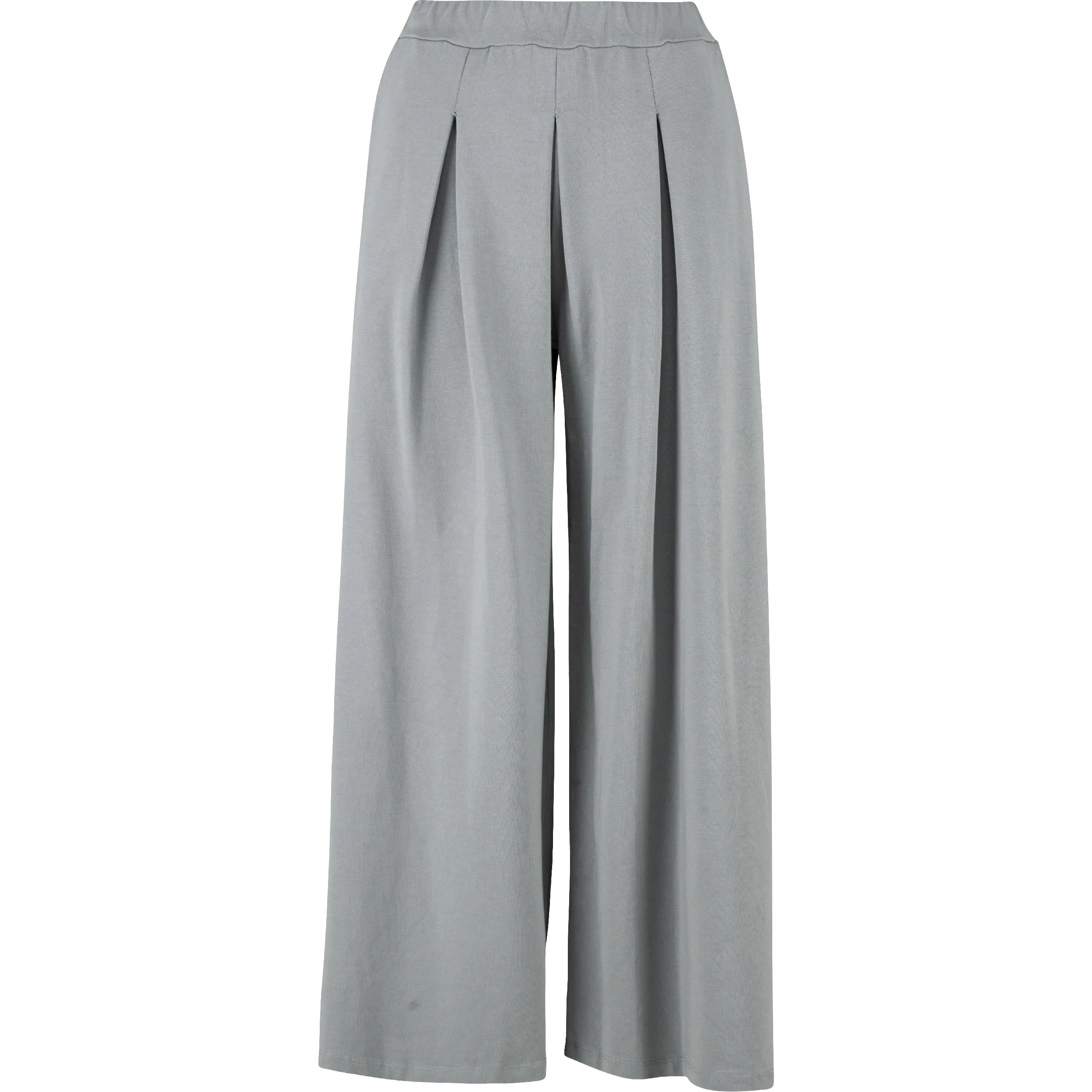 M Made in Italy – Wide-Leg Knit Pull-On Pants With Side Seam Pockets