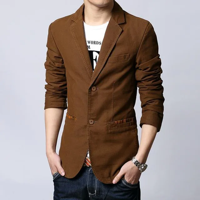 Men Blazer Fashion Slim casual blazer for Men Brand Mens suit Designer jacket, lioness-love