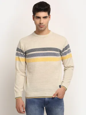 Men's Beige Sweater