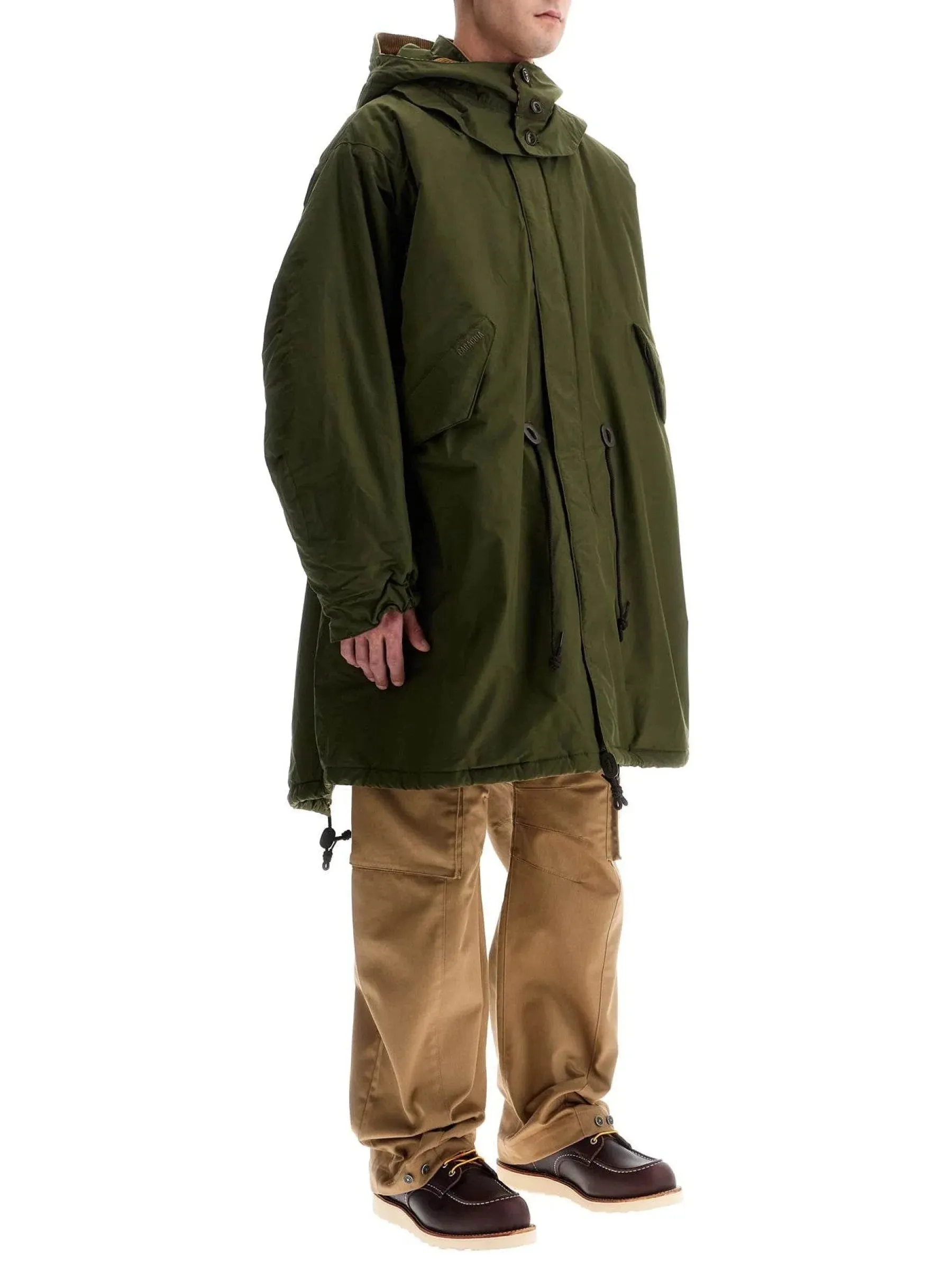 Military Style Padded Parka