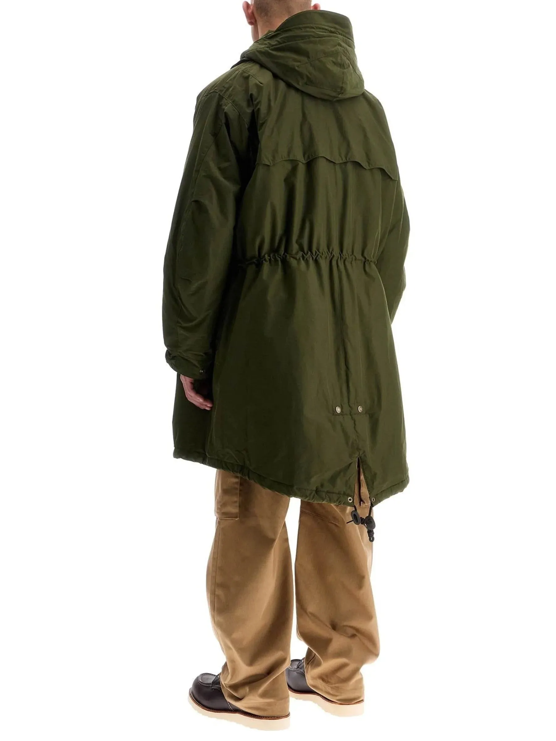 Military Style Padded Parka