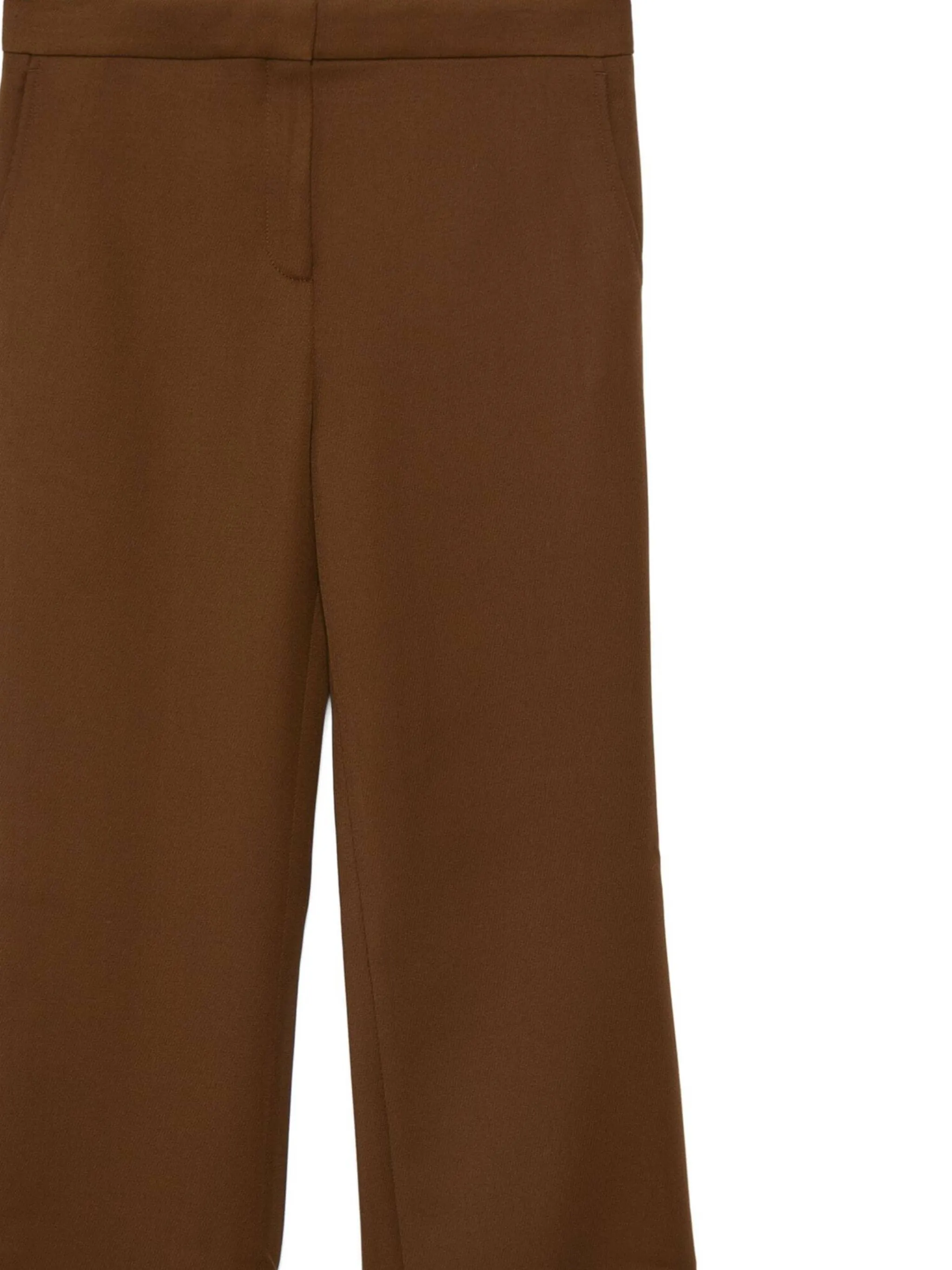 Mocha Chips Wool Trousers