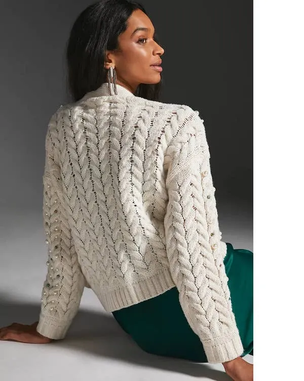 Party Pearl Cardigan