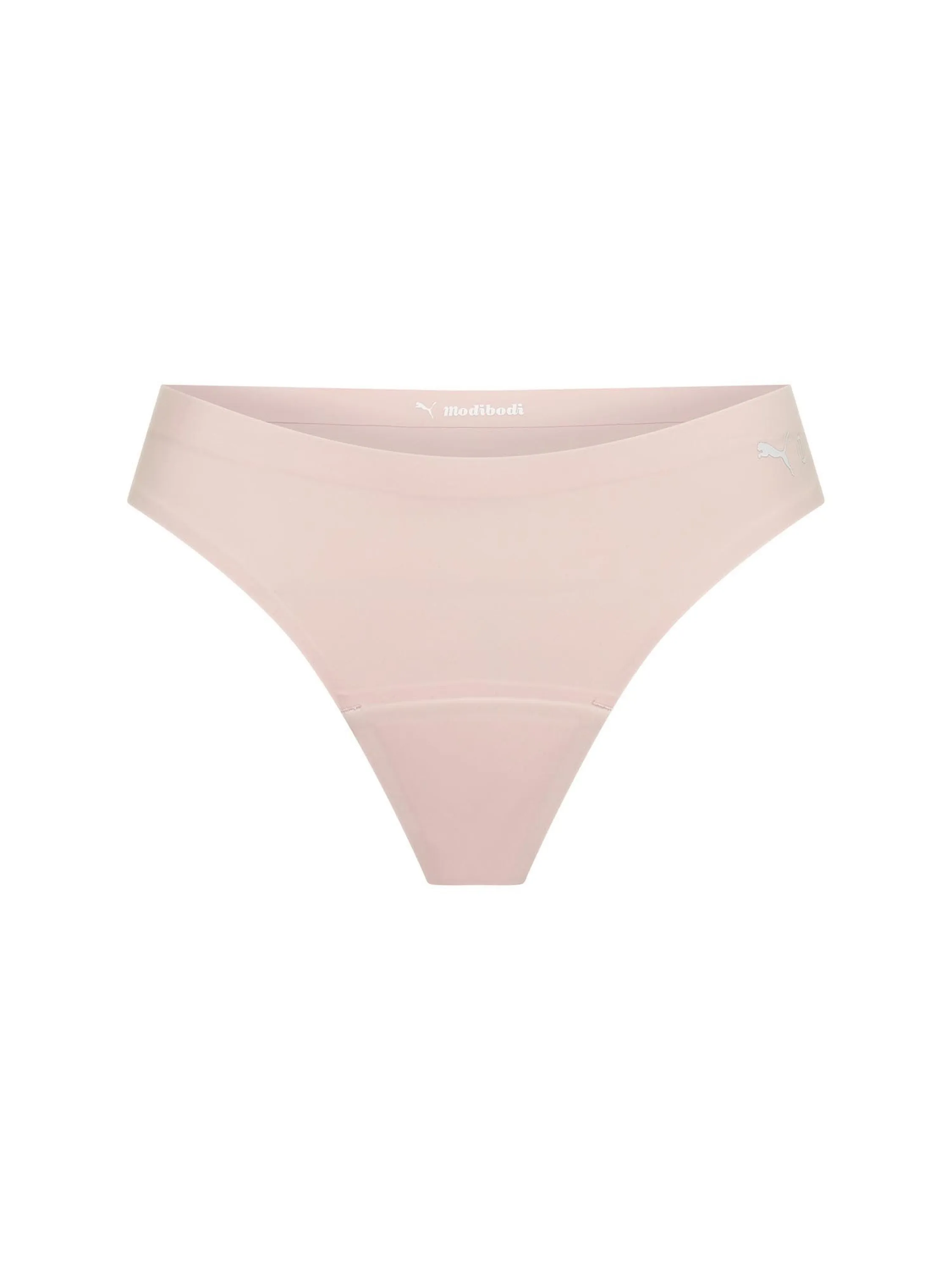 Puma X Modibodi Seamfree Active Thong Light-Moderate Mist Pink