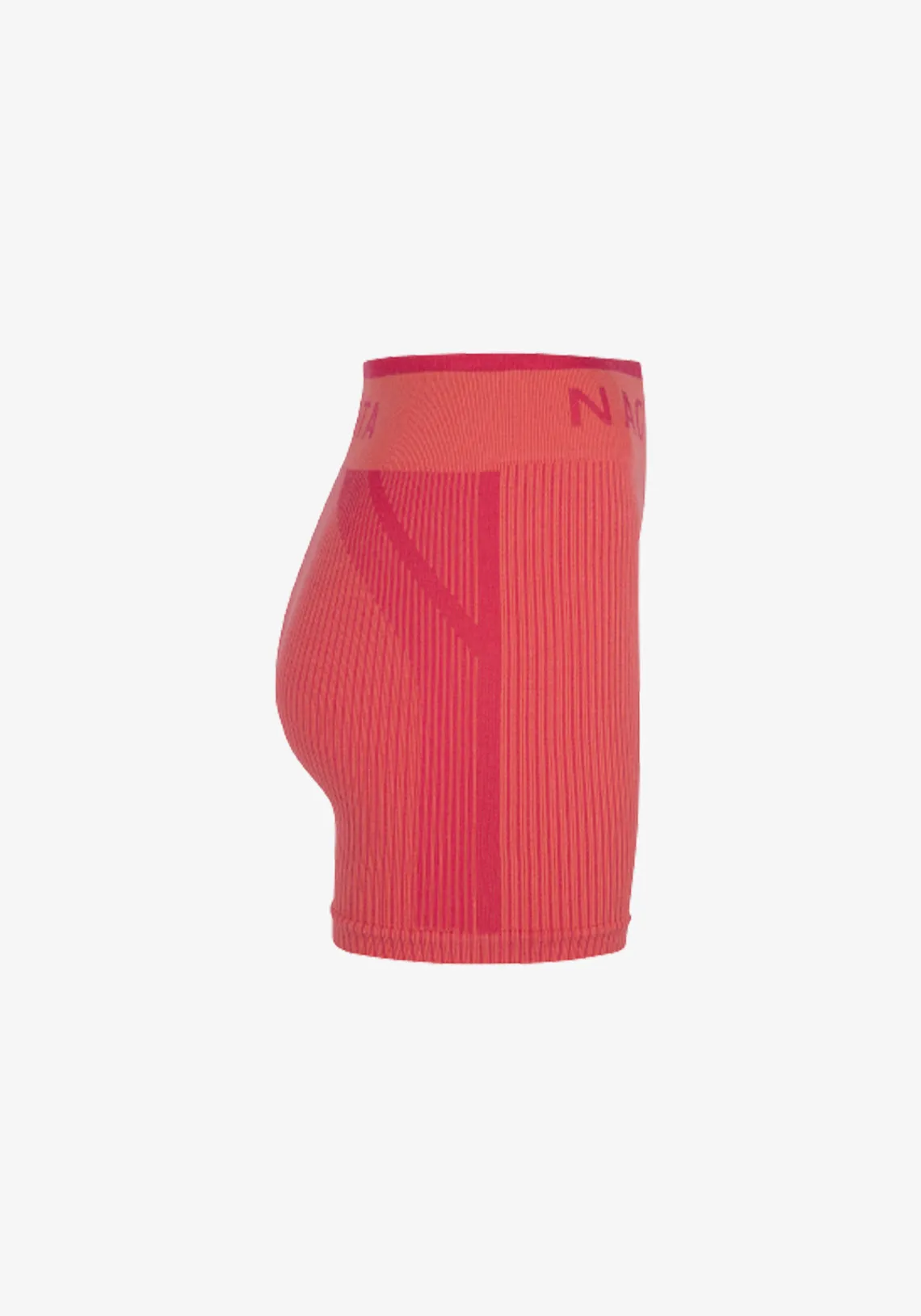 RIB MINI SHORT NEON PINK/HOT PINK