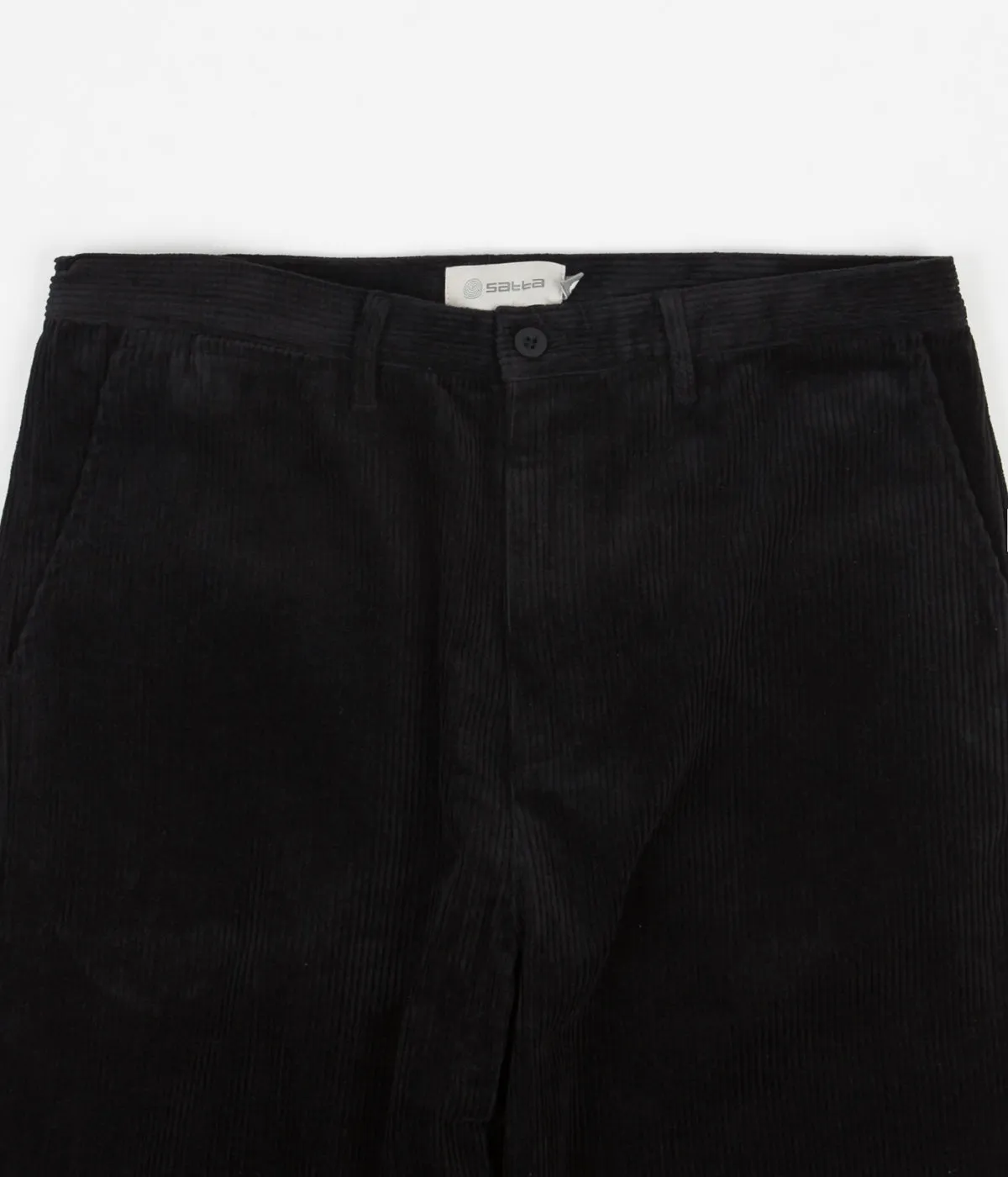 Satta Cord Pants - Black