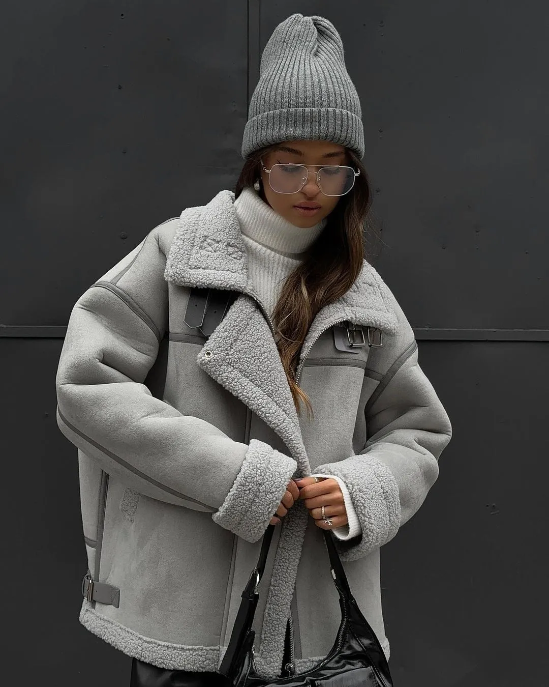 Shearling Aviator Jacket