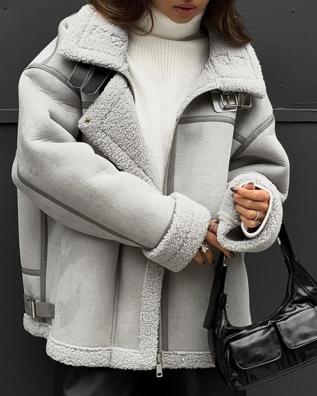 Shearling Aviator Jacket