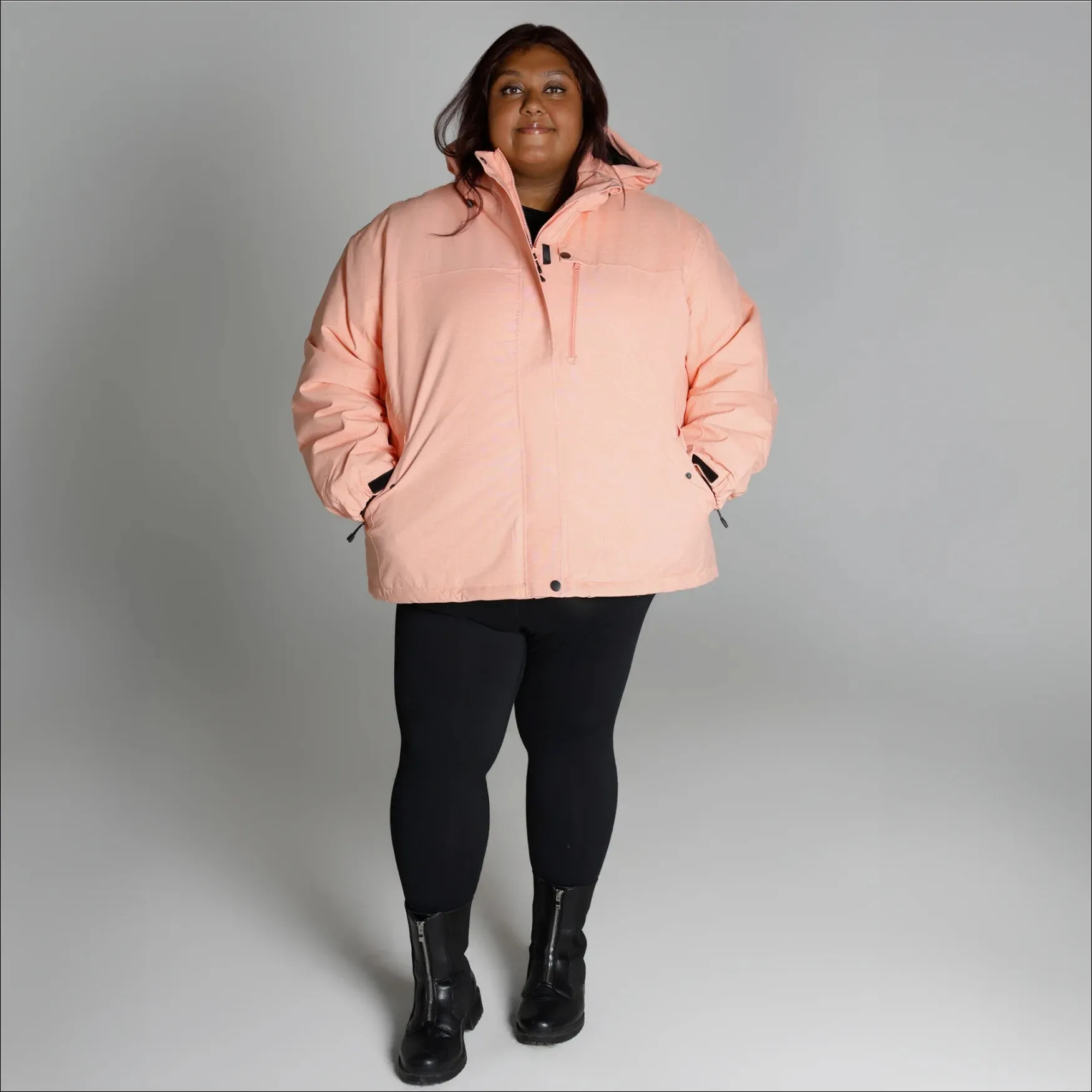 Snow Country Outerwear Women’s Plus Size Fortress Winter Snow Ski Coat Jacket 1X-6X