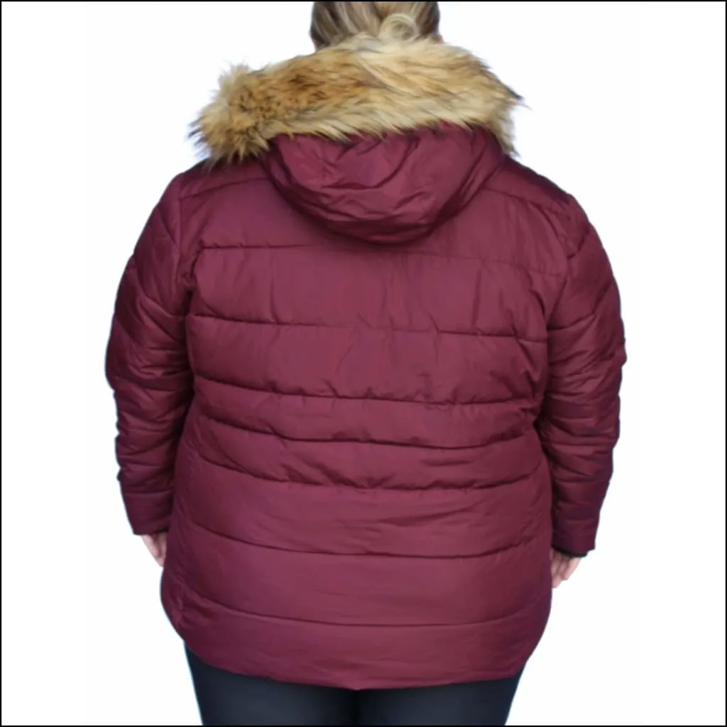 Snow Country Outerwear Women’s Plus Size Winter Ski Coat Jacket 1X-6X Luna