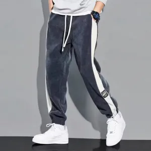 STRIPESIDE CORDUROY JOGGERS