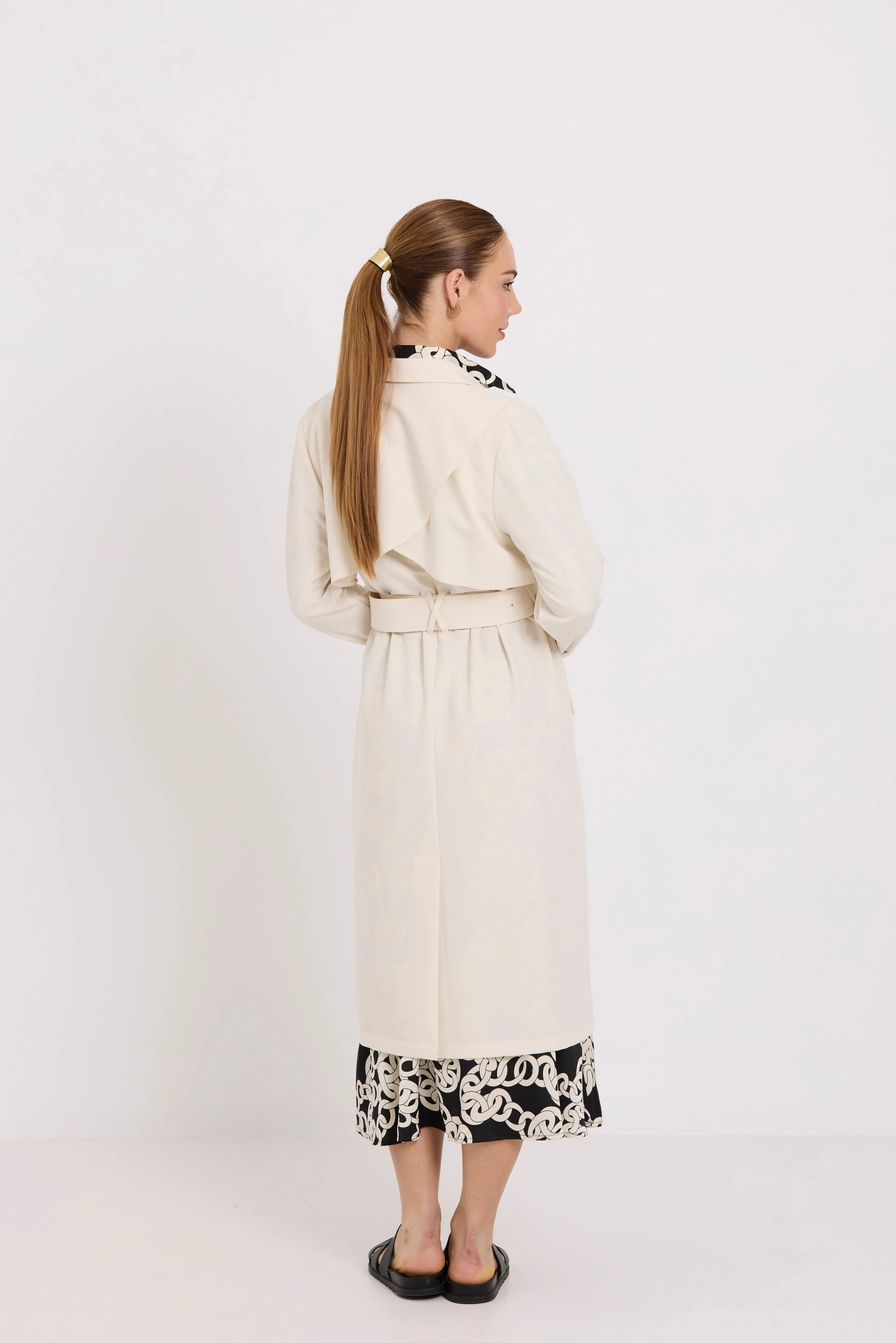 Trench Coat | Ivory