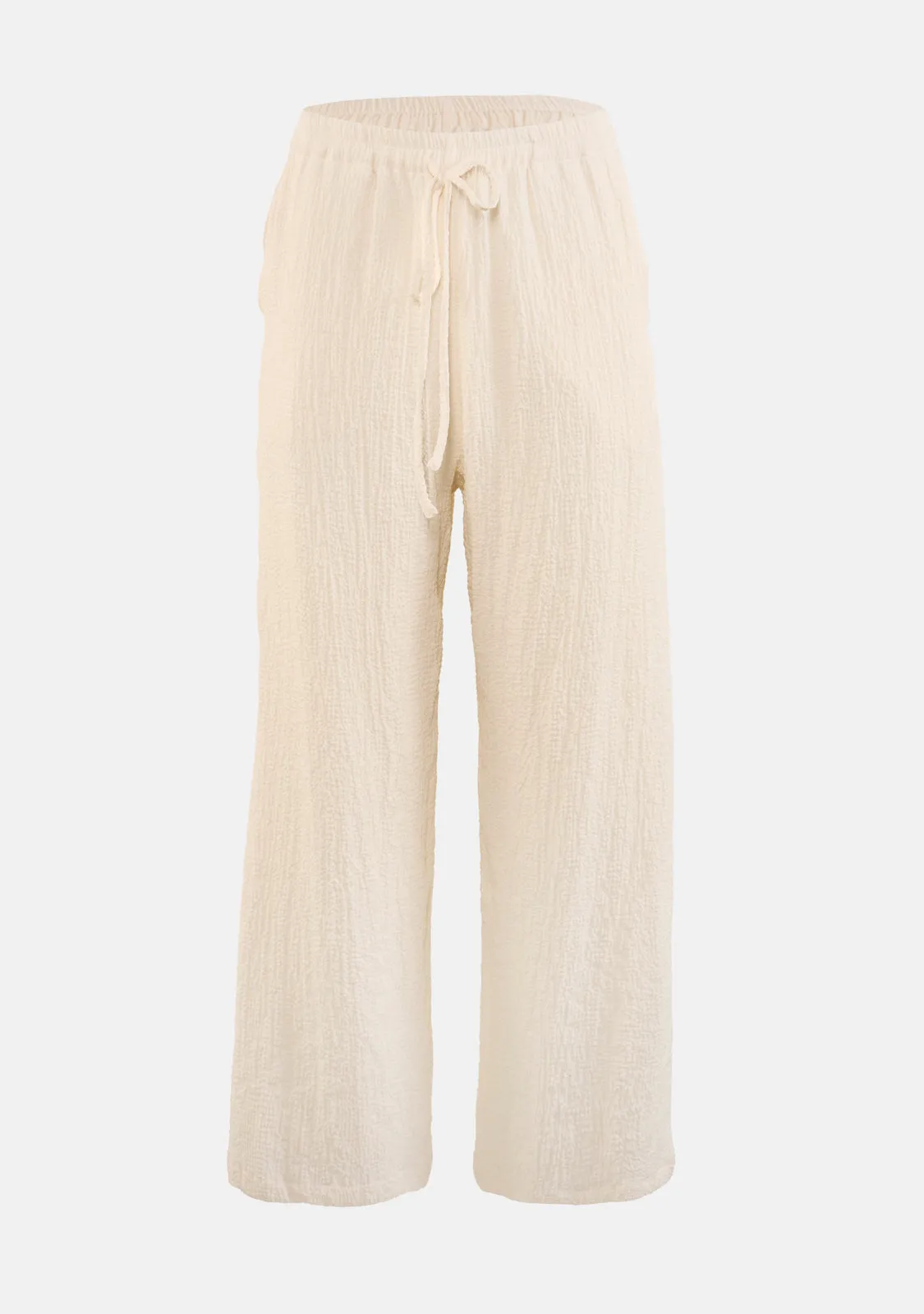 Wide Leg Tie Pants