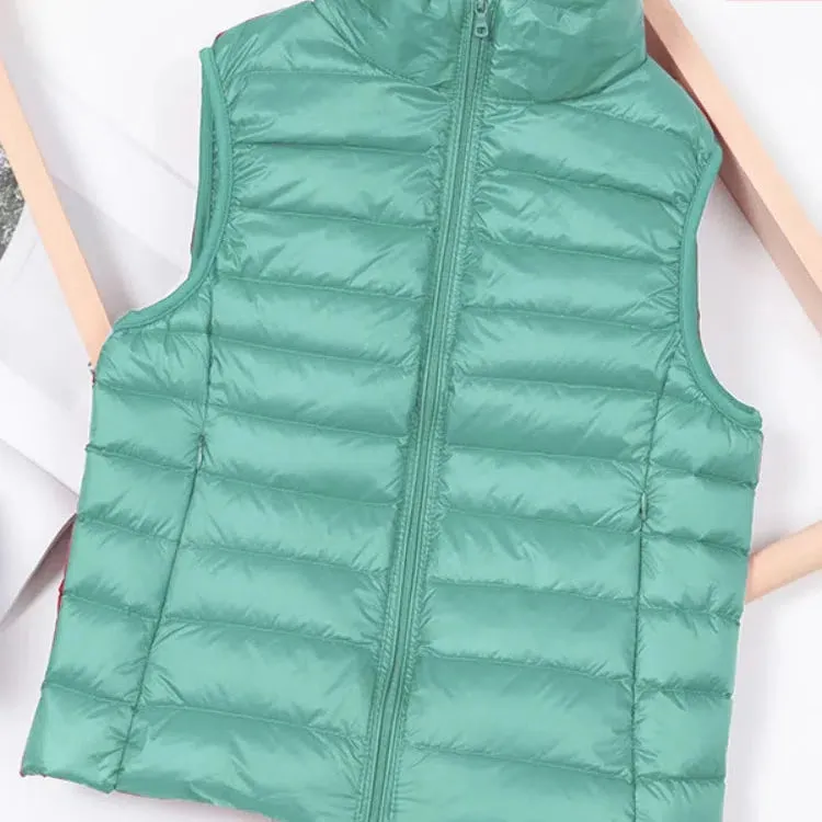 Women's Warm Vest Lightweight Padded Ultralight Quilted Puffer