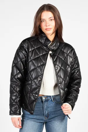 Z Supply Heritage Faux Leather Jacket